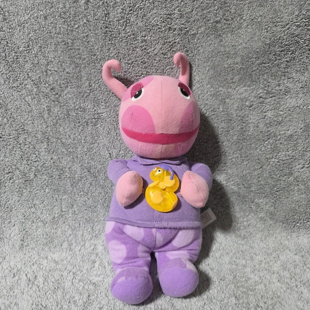 The Backyardigans Uniqua Talking and Singing Plush Toy 2005 Edition Tested Works